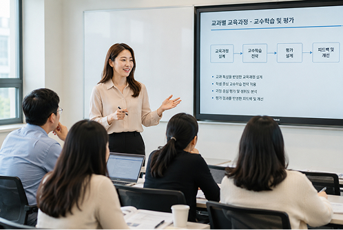 교과별 교육과정-교수학습 및 평가 전문성 제고를 위한 대면 수업 운영